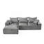 Canapé confortable en forme de L, confort intime-191269859