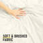 Cathyjo Super Soft Microfibre Reversible 200 TC Plain Duvet Cover Set with Cases-894273041-894272994