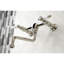 Robinet de salle de bain mural 2 trous Kingston-54357421