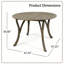 Table de salle à manger en bois-47198350