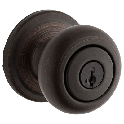 Hancock Keyed Door Knob with SmartKey®