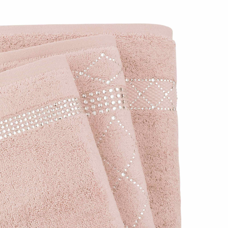 Sparkles Home Luminous Round Pet Bed with Velvet Lining & Rhinestone Exterior for Small Dogs, Pink