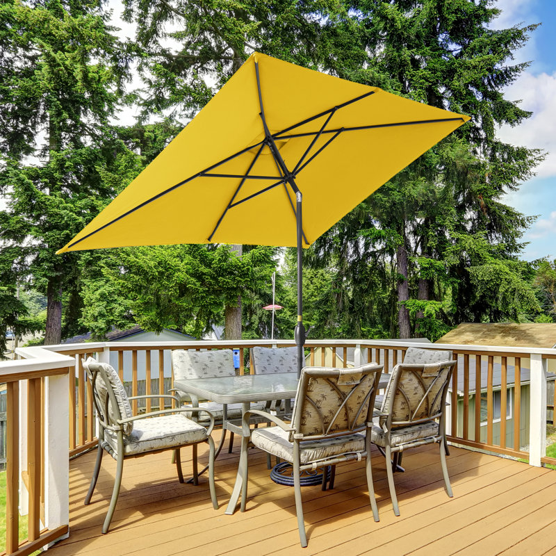 Parasol de marché Doray, Jaune
