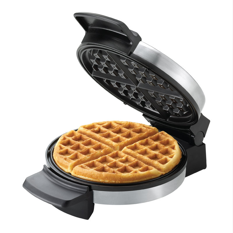 Gaufrier belge en acier inoxydable de style belge Black + Decker