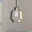 Luminaire suspendu géométrique simple à 1 lumière