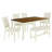 5 - Person Four Leg Dining Set