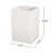 Handmade Rectangle Planter Box, 20''H, White