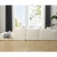 Beige avec une atmosphère douillette, revêtement rembourré, sans assemblage, ambiance élégante