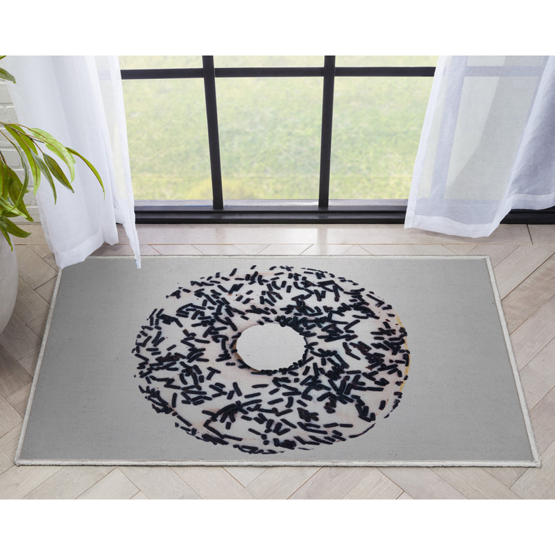 Tapis ivoire noir Kehr, Rectangle 2 pi x 3 pi