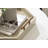 Norvan Hexagon Decorative Tray with Metal Handles-1804291028