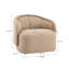 Fauteuil d'appoint Amanda Beige-130672358