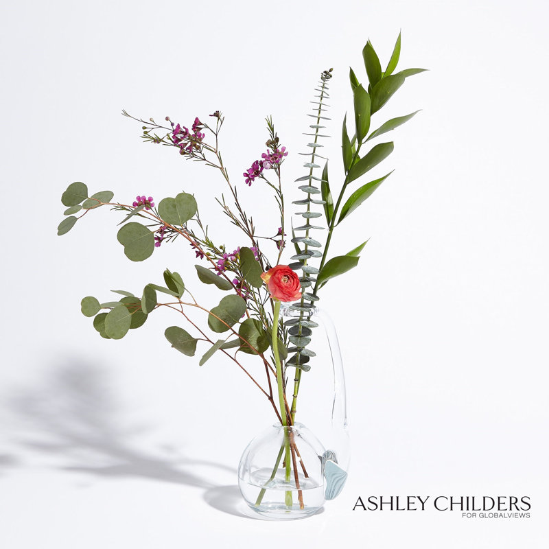 Clear Ring Flower Vase