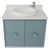 Bleu aqua / quartz blanc est en rupture de stock