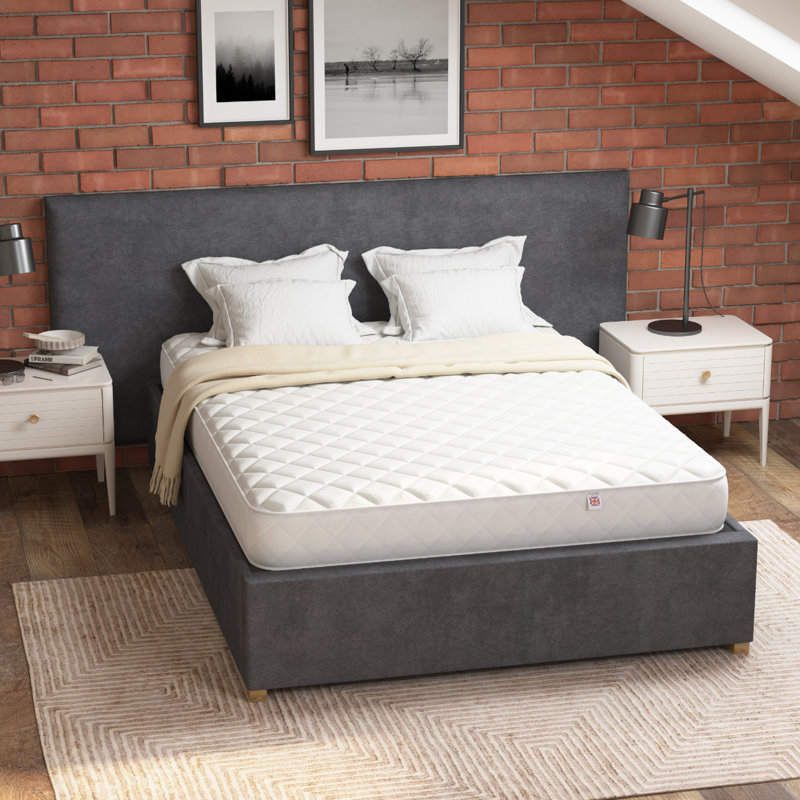 Raeeyan 17 Stories Open Coil Mattress, Small Double (4')
