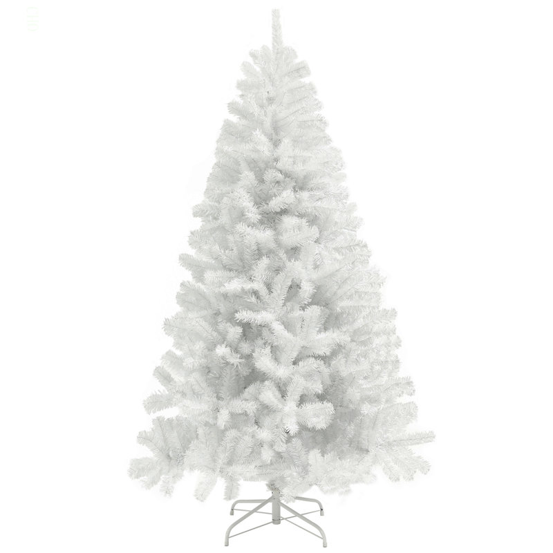 Arbre de Noël artificiel de 9 pi de hauteur, arbre de Noël non éclairé avec 2132 pointes de branches, ouverture automatique, base en acier, décoration des Fêtes pour le bureau personnel
