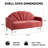 Billijo Solid and Manufactured Wood Standard Loveseat-492363489-489031578