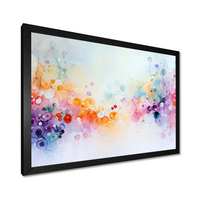 Décoration murale Vibrant Splash of Watercolor Ink I - Abstrait encre liquide