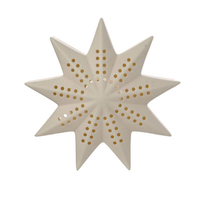 Ceramic LED Light Up Star Small