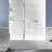 Galleon 58" H Hinged Frameless Tub Door with Tsunami Guard Technology-50305172