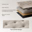 Polyester Upholstered Storage Bench-562783959
