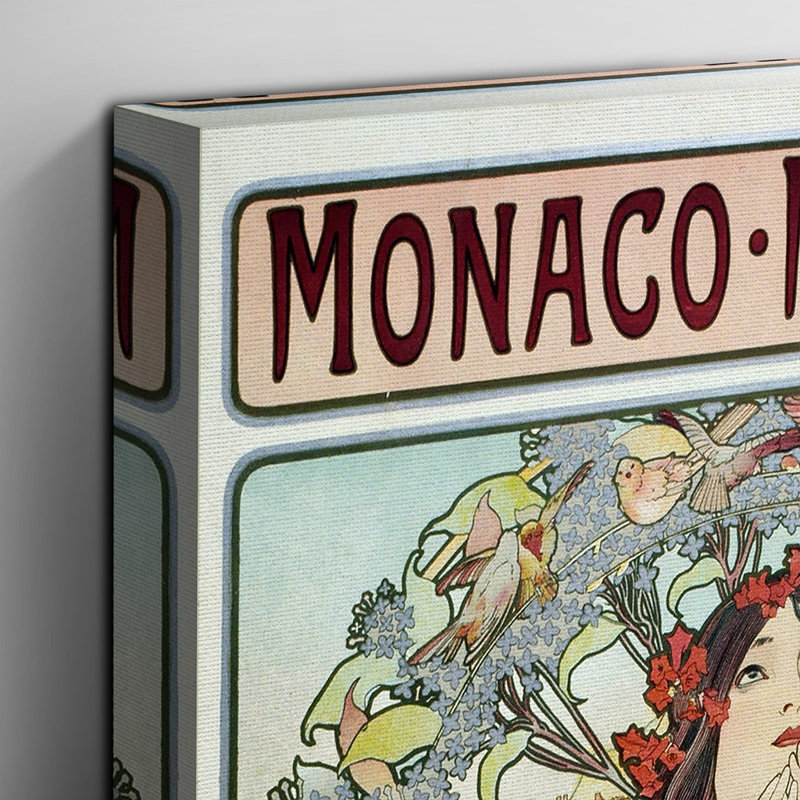 Alphonse Mucha Wrapped Canvas Print, 60cm H x 40cm W