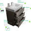 Lavabo de salle de bain 30 po - gris, moderne, grand rangement, gris lisse, grand et silencieux-546393663-546393633-546393635