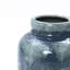 Vase rond en céramique tacheté 13,8 po