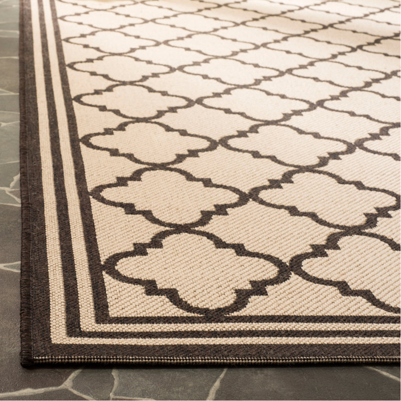 Ferrill 100 Performance Geometric Indoor/Outdoor Area Rug, Rectangle 5'3" x 7'6"