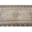 Tapis turc rétro avec motif floral discret - Laine tissée à la main pour un décor bohémien chic