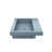 NativeStone Handcrafted Concrete 36" Trough Bathroom Sink-37742375-97563091
