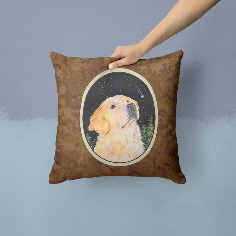 Starry Night Outdoor Reversible Throw Pillow