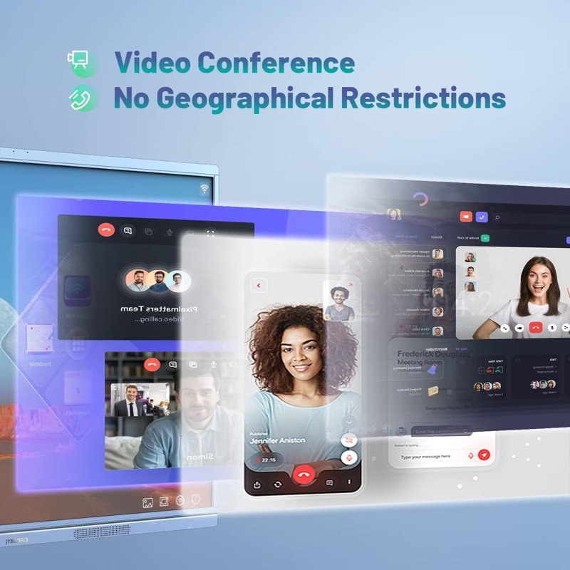 JYXCN All-in-One Conference Board 65", 4K Touch, IR Pen, Education