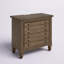 Table de chevet 3 tiroirs Aisja-85752454