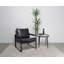 Rosalind Upholstered Track Arm Accent Chair Black-1681474576