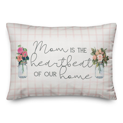 Housse de coussin rectangulaire en polyester 
