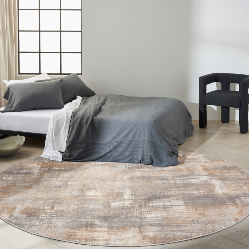 Southwestern Indoor / Outdoor Rug, Round 8'