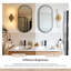 Ensemble de deux appliques murales dorées, luminaire pour meuble-lavabo en or brossé 17,5 pouces avec abat-jour en verre dépoli-615387762-615387767