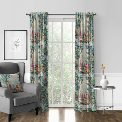 French Countryside Drapery Panel