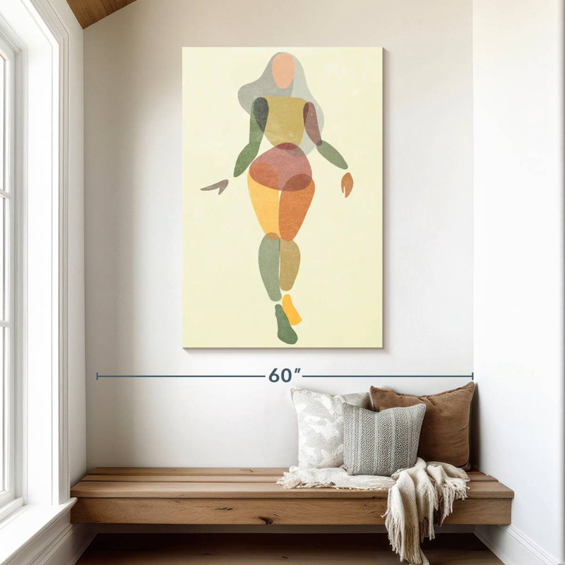 Figurine féminine Leisha, H 48 po x l 32 po