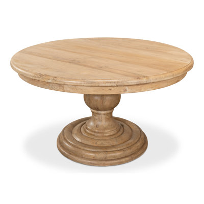 Guillermo Round Solid Wood Dining Table