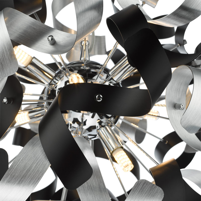 Cumber 9 - Light Polished Chrome Pendant