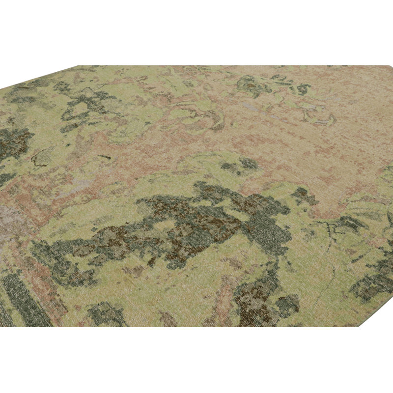 Hand Knotted Wool Area Rug