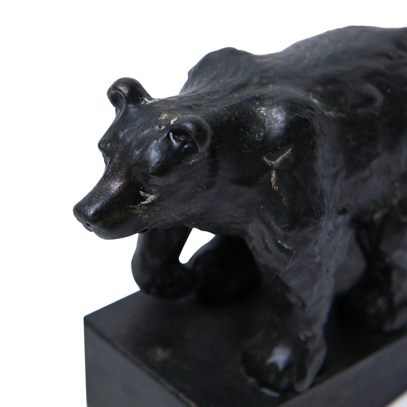 Butoir de sol en zinc Grizzly Bear