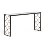Brixton 60 in. Glass Console Table