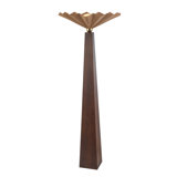 Furrow 65-in Red Floor Lamp