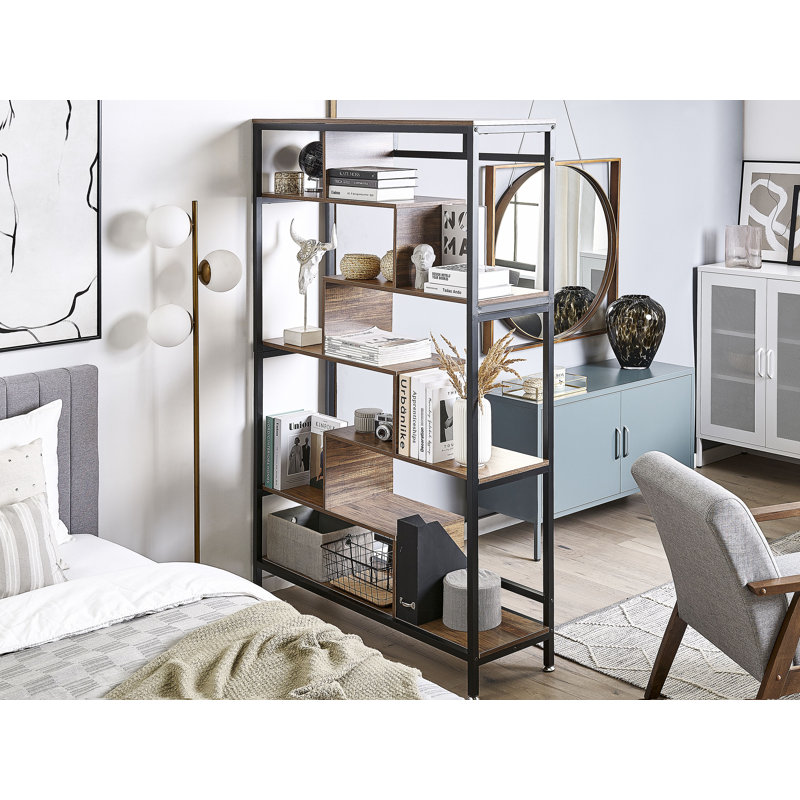 Onamia 180 cm H x 115 cm W Steel Bookcase