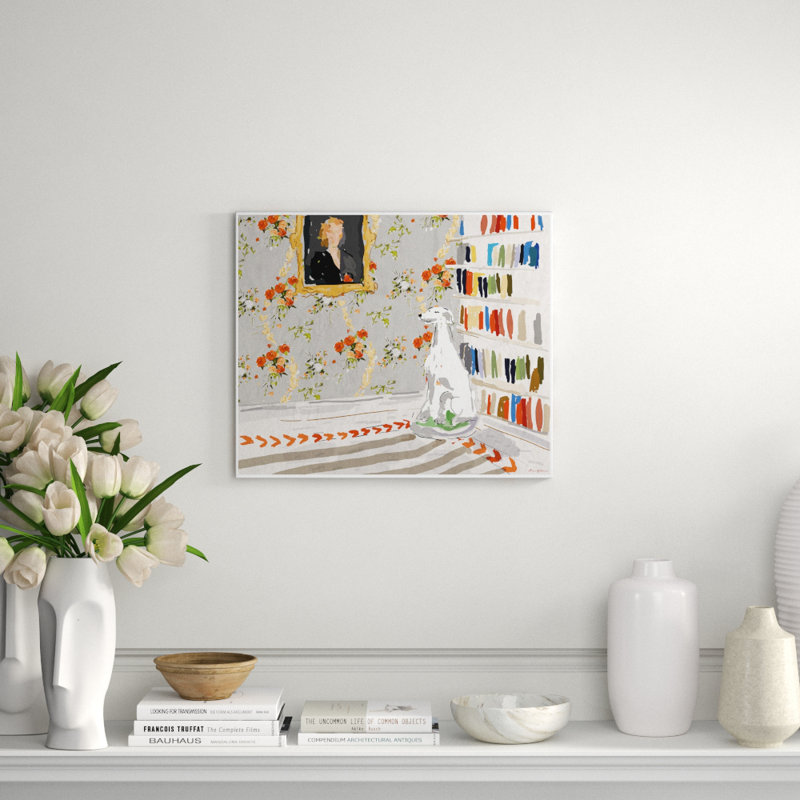 Noble Dog Print by Dana Gibson