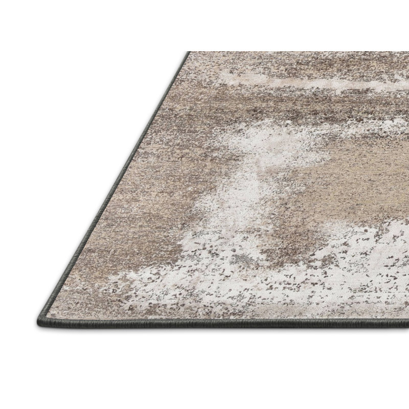 Abstract Indoor Rug, Rectangle 2' x 4'