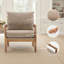 Arteta Upholstered Chenille Armchair-881483421