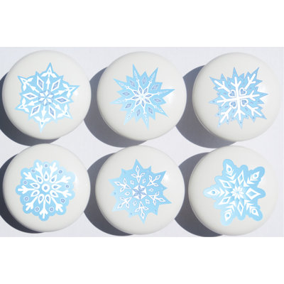 Handpainted Mushroom Knob Multipack